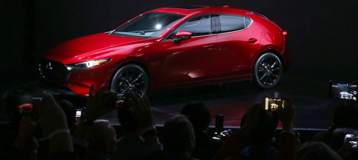 De nieuwe Mazda3 pers
