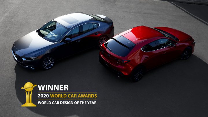 Mazda3 wint design award